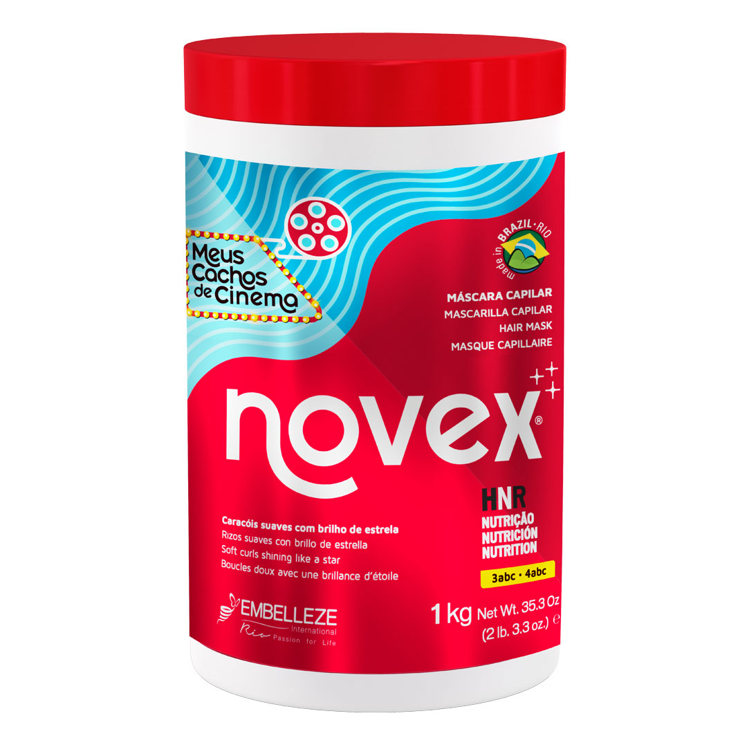 Novex Meus Cachos de Cinema mascarilla hidratante para cabelo com caracóis