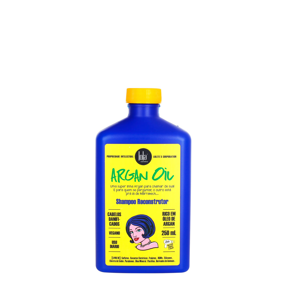 Lola Argan Oil champô reconstrutor pracaxi