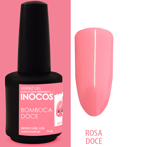 Inocos esmalte gel bomboca doce