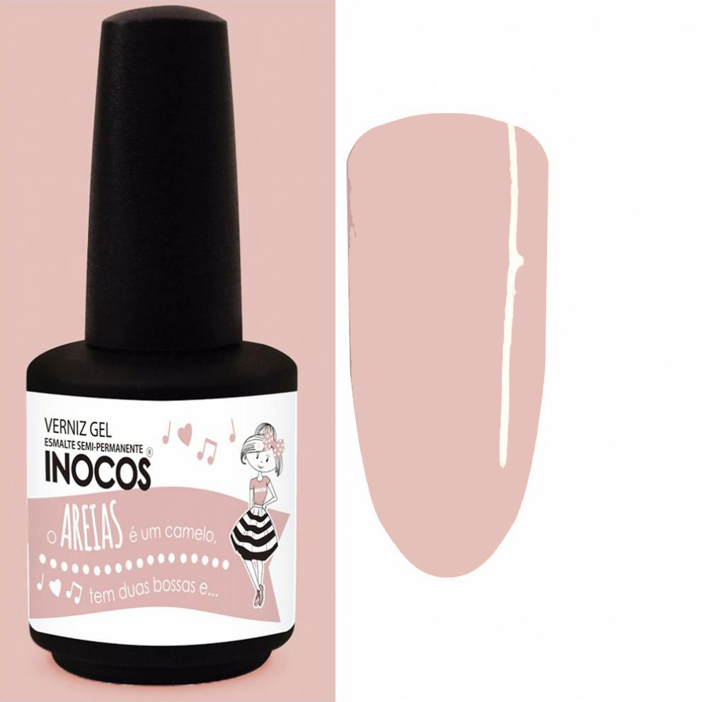 Inocos esmalte gel areias