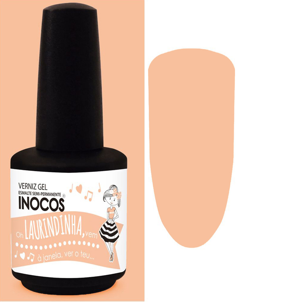 Inocos esmalte de uñas de gel cantilenas laurindinha