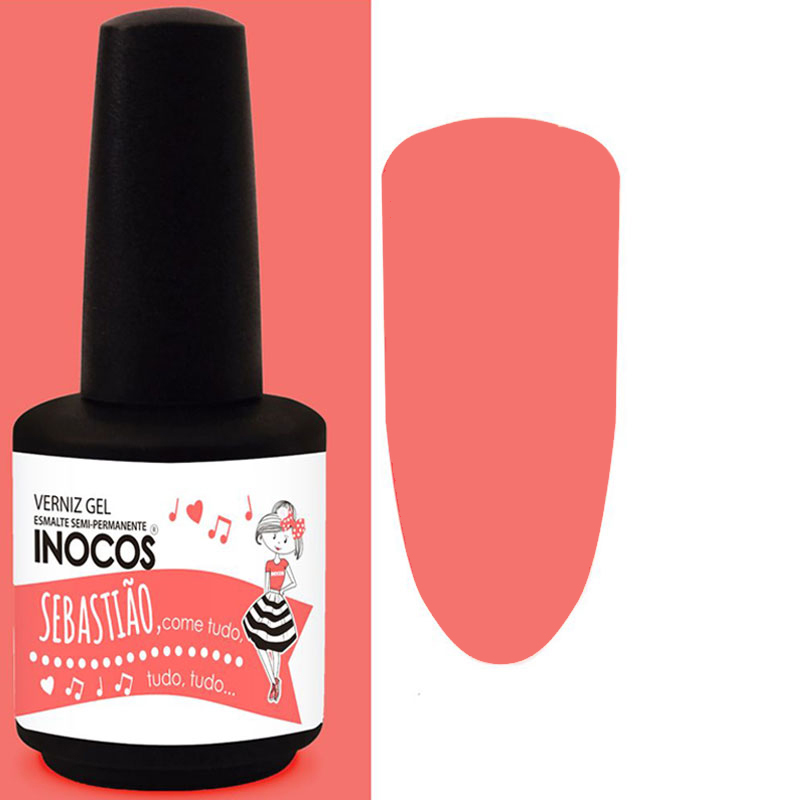 Inocos esmalte de uñas de gel cantilenas sebastião