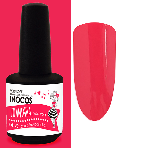 Inocos esmalte gel joaninha