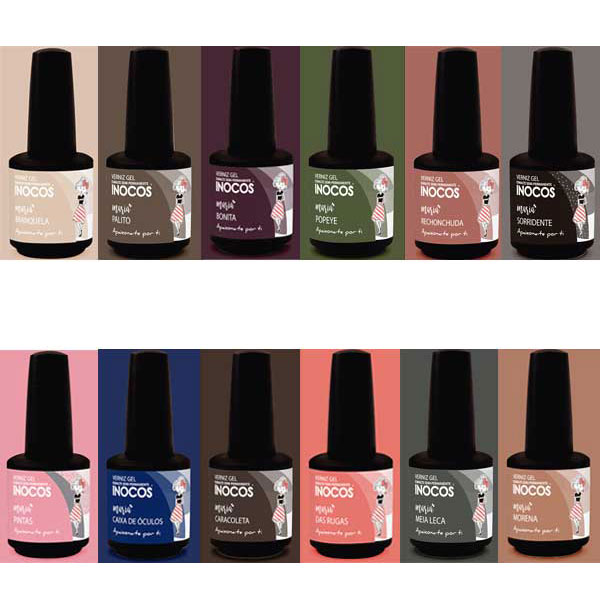 Inocos esmalte gel colección Marias Bonitas