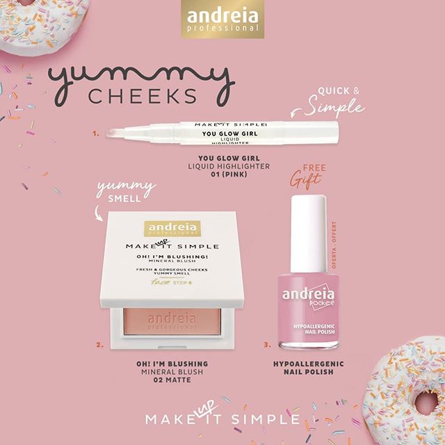 Andreia Makeup Kit Yummy Cheeks Andreia Makeup Kit Yummy Cheeks