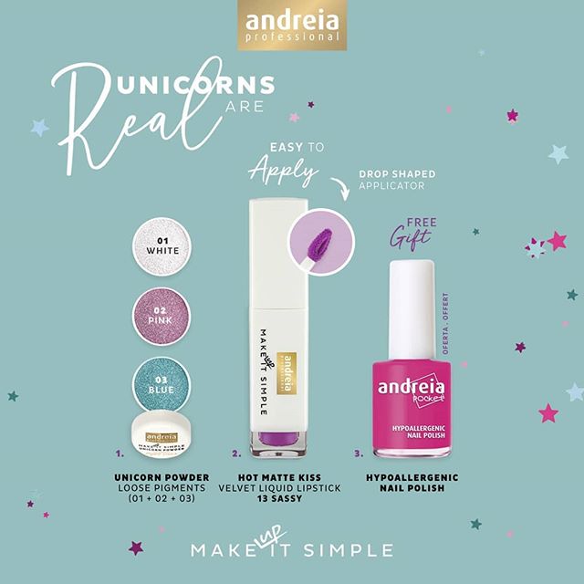 Andreia Makeup Kit Unicorns are Real