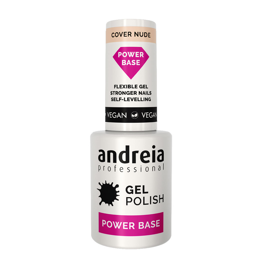 Andreia power base para uñas de gel nude