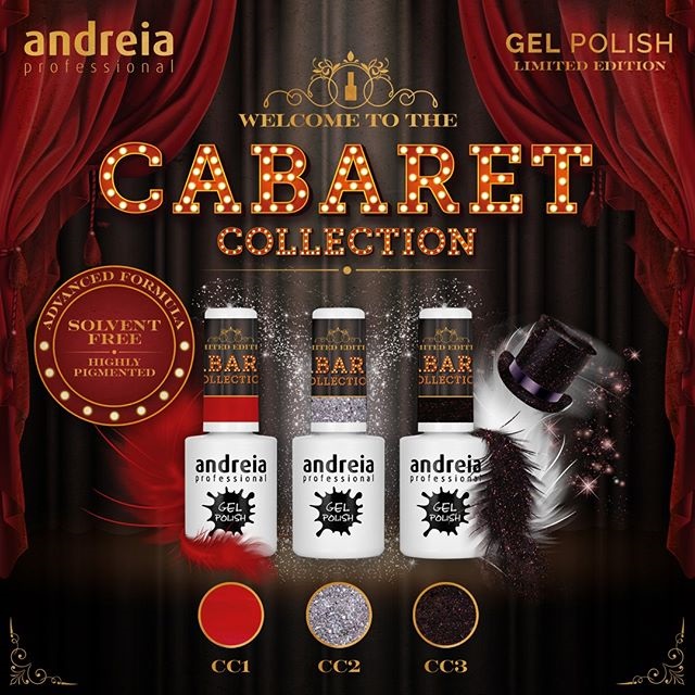 Andreia Verniz Gel Coleção Cabaret
