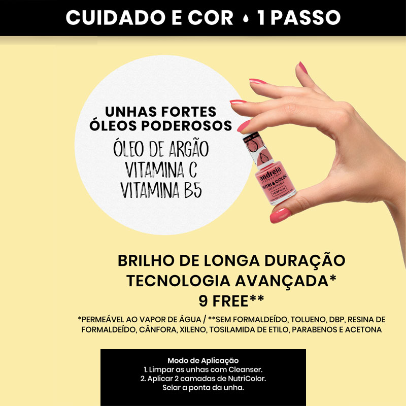 Andreia verniz de unhas NutriColor 01