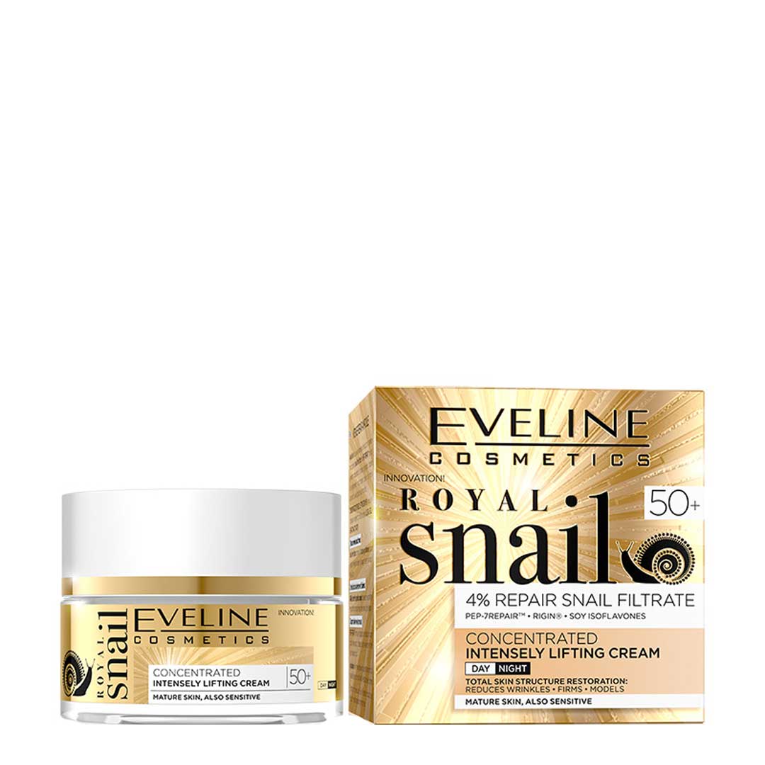 Eveline Royal Snail noche y día crema 50+