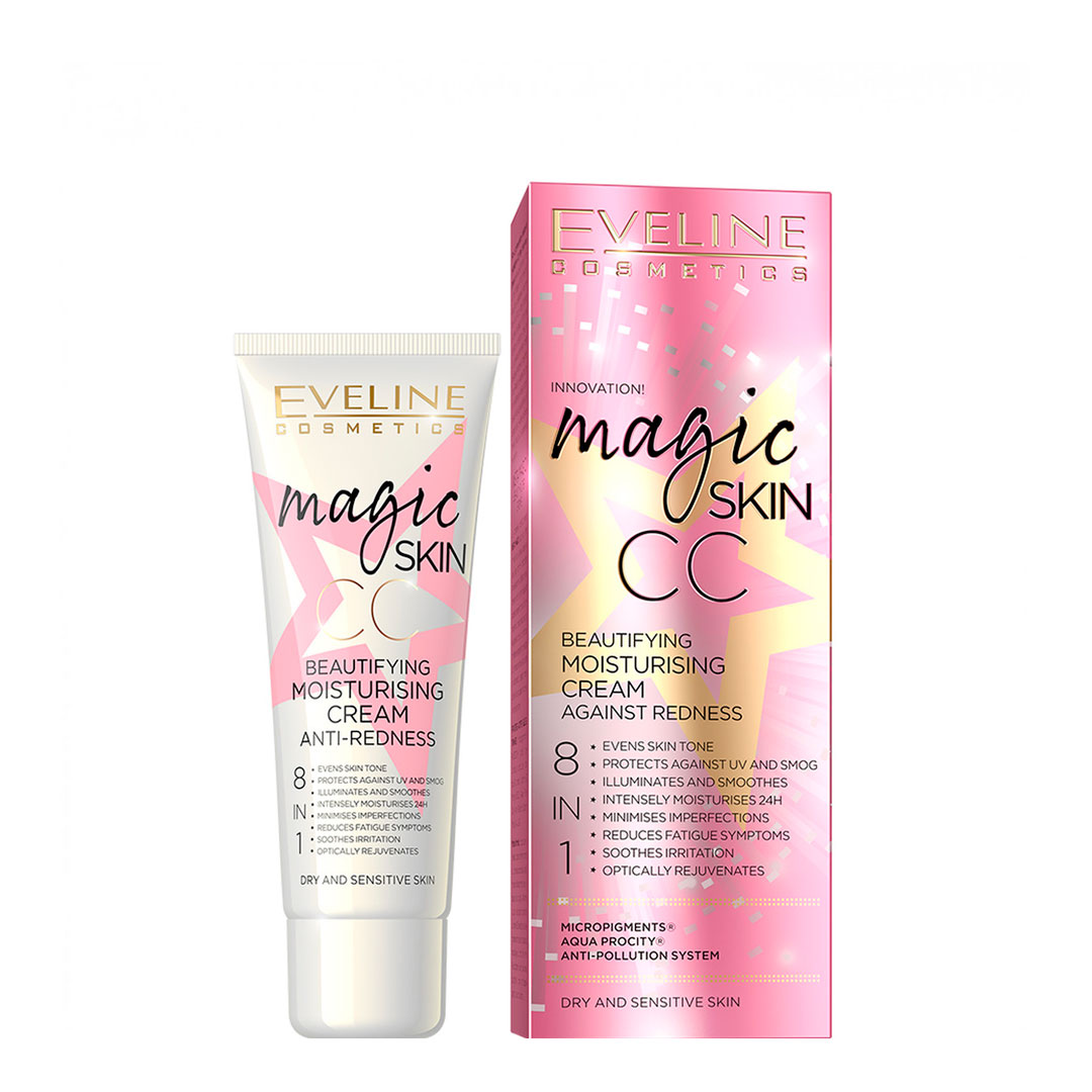 Eveline Magic Skin CC crema correctora de color 8 en 1