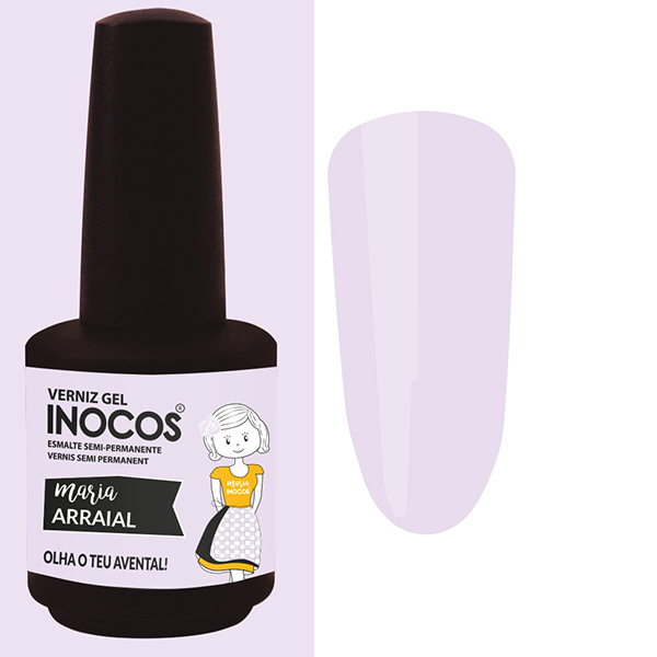 Inocos esmalte gel a marcha da maria arraial