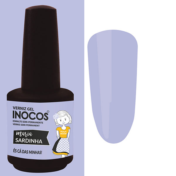 Inocos esmalte gel a marcha da maria sardinha