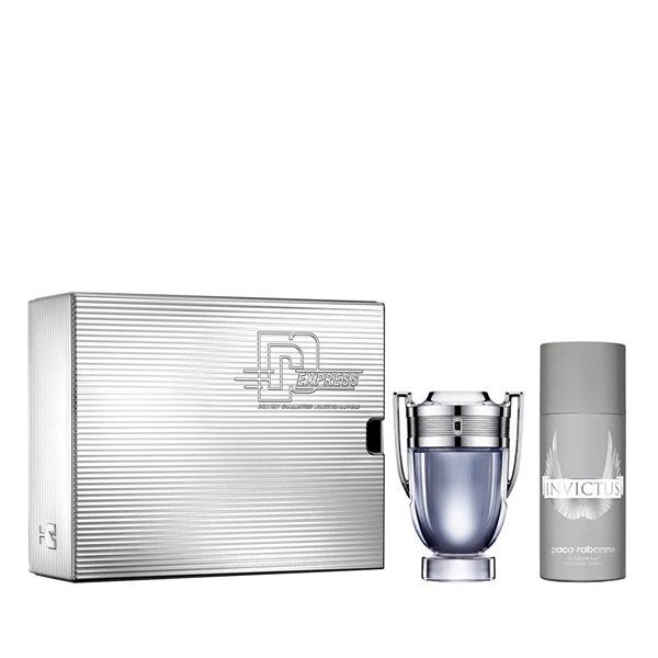 Paco Rabanne Invictus coffret EDT Vap 100ml+DS150ml