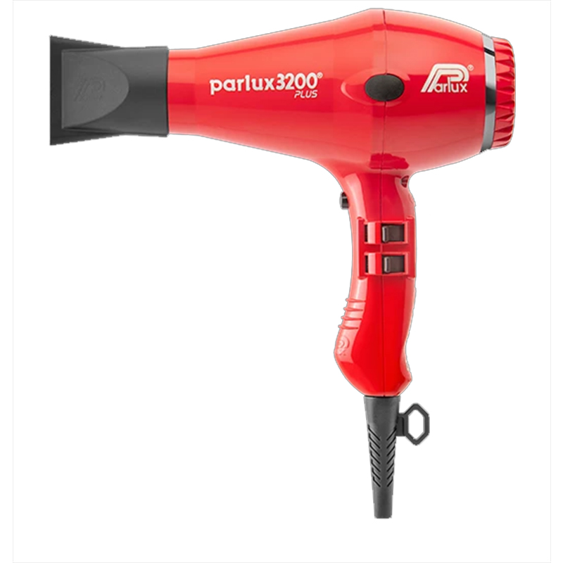 Parlux secador de cabelo 3200 Plus vermelho