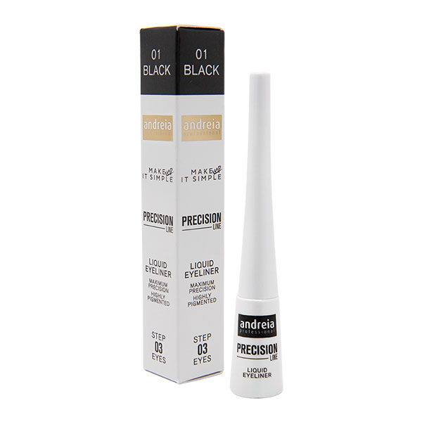 Andreia Makeup Precision Line - Liquid Eyeliner 01 - Black