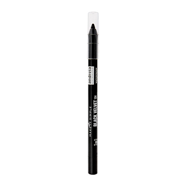 Andreia makeup waterproof eyeliner black velvet