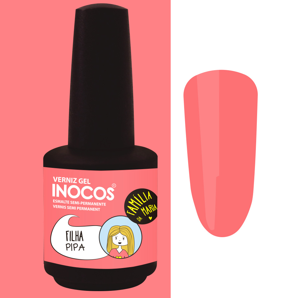 Inocos esmalte gel a família da maria - filha pipa