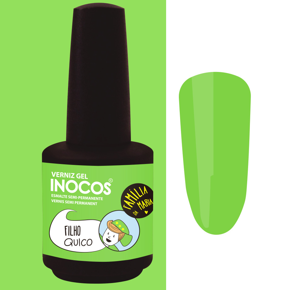 Inocos esmalte gel a família da maria - filho quico