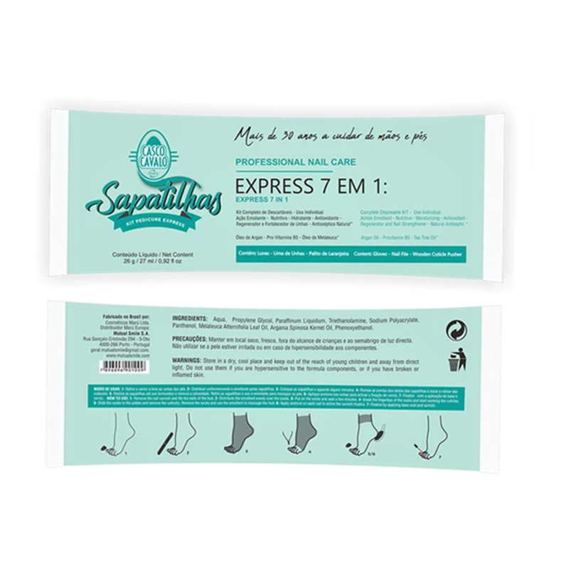 Maru Casco de Cavalo express pedicure kit