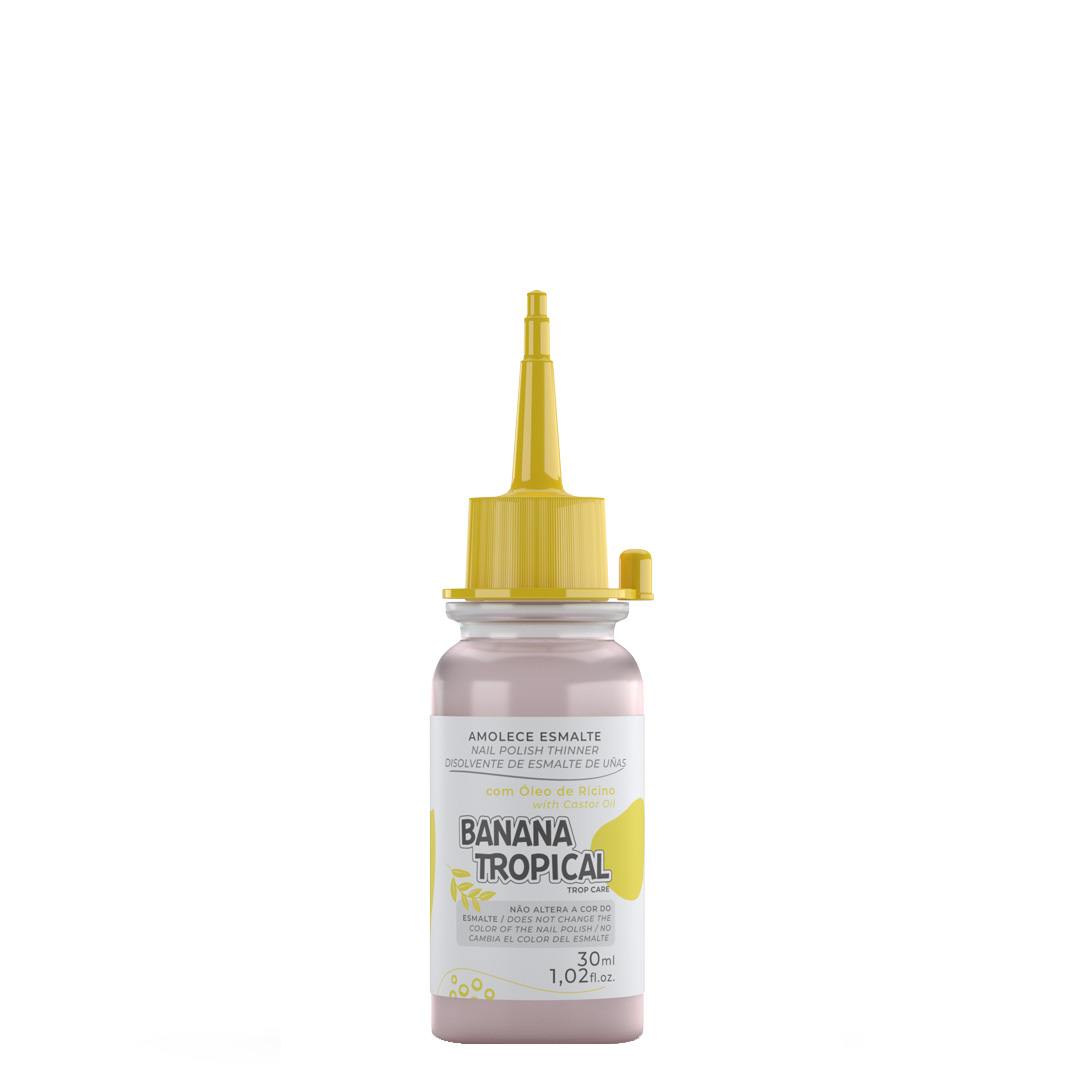 Maru Casco de Cavalo disolvente de esmalte esmalte uñas aceite de banana tropical