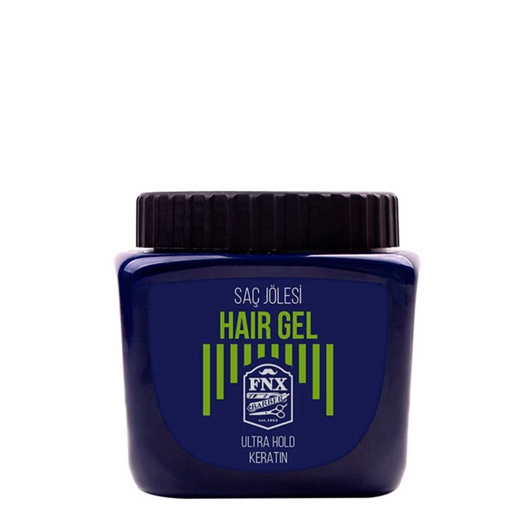 FNX Barber gel cabelo ultra hold keratin