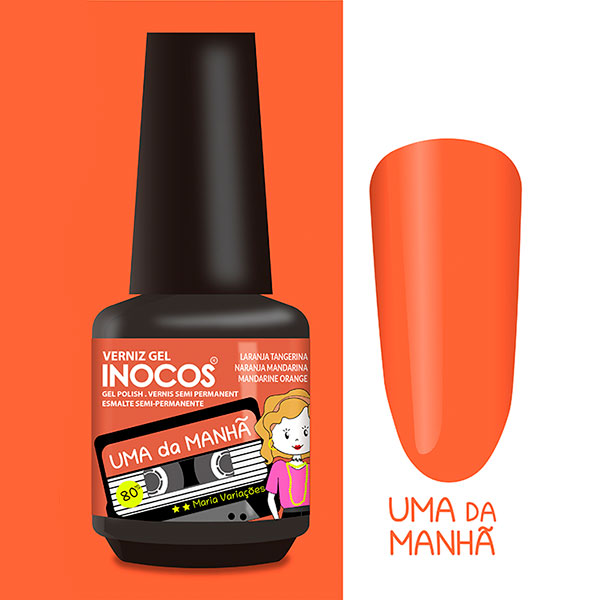 Inocos esmalte gel maria variações uma da manhã