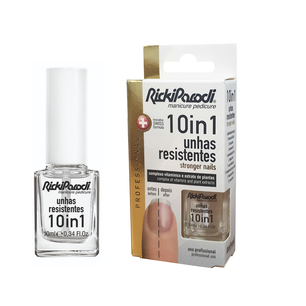 Rickiparodi esmalte tratamiento para uñas 10in1