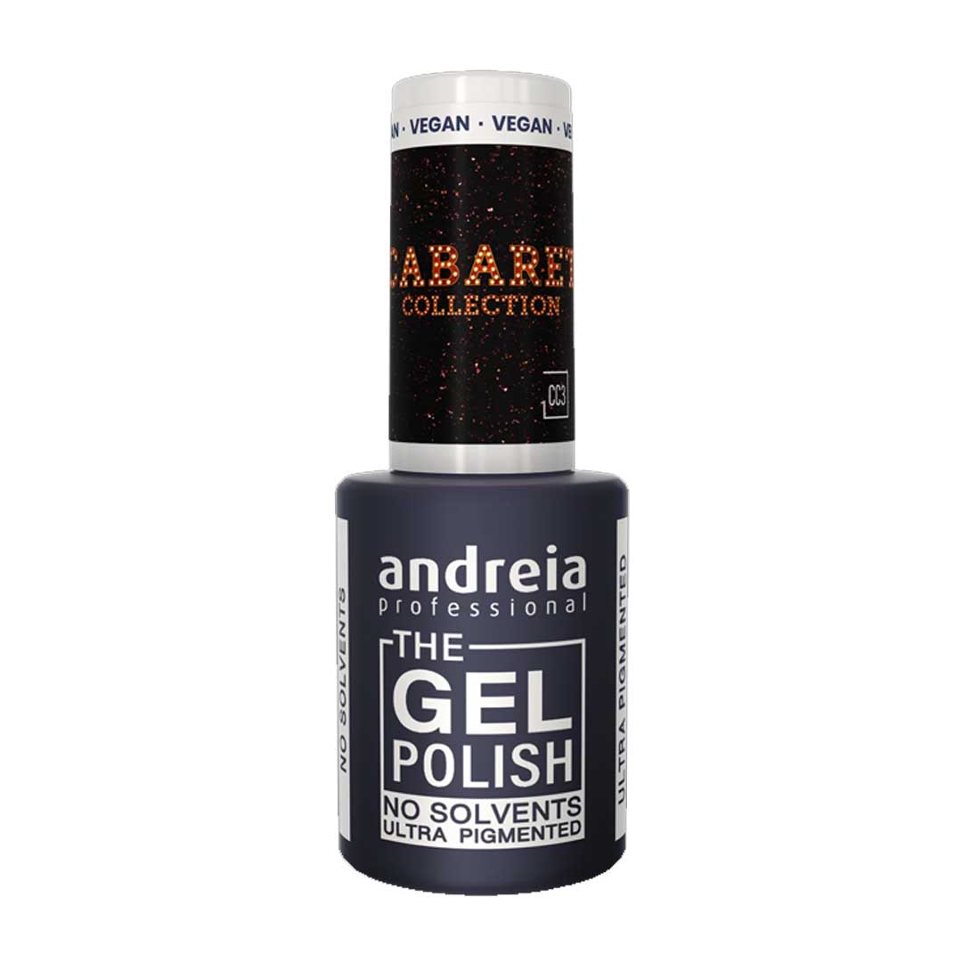 Andreia verniz gel YF CC3 - Preto