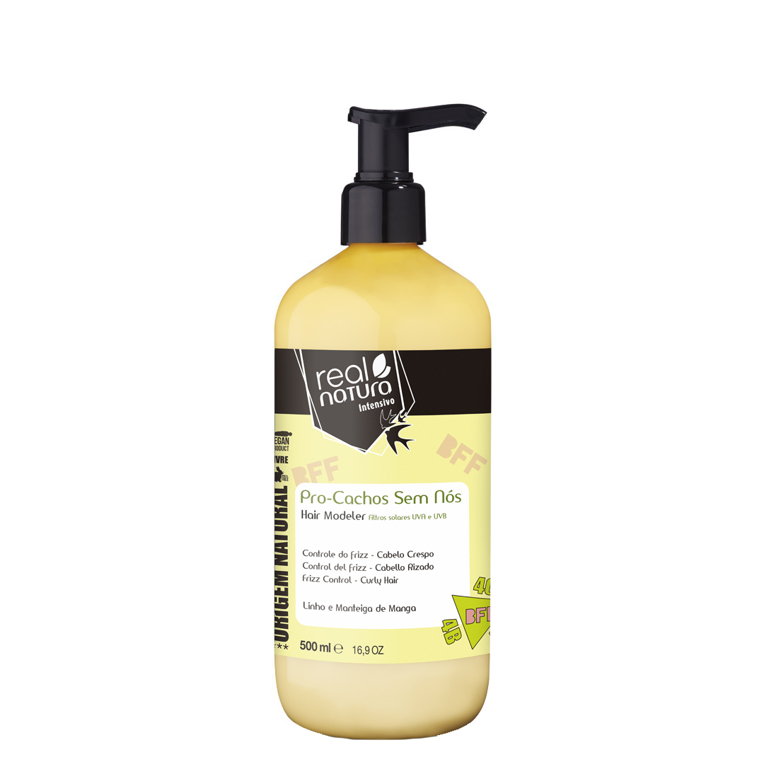 Real Natura Pro-Cachos BFF sem nós façonneur