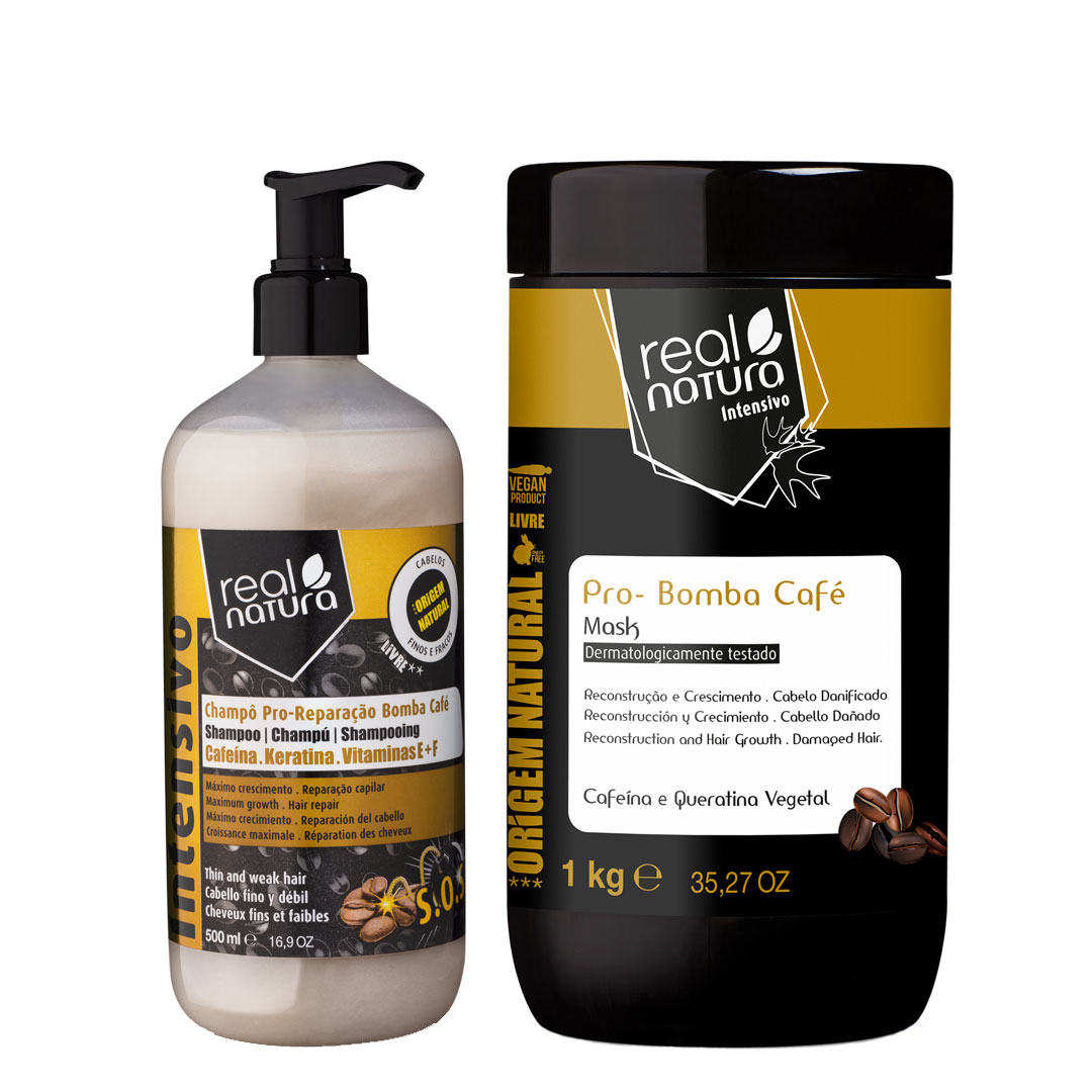 Real Natura Pro-Vitamina Bomba Café paquete 5