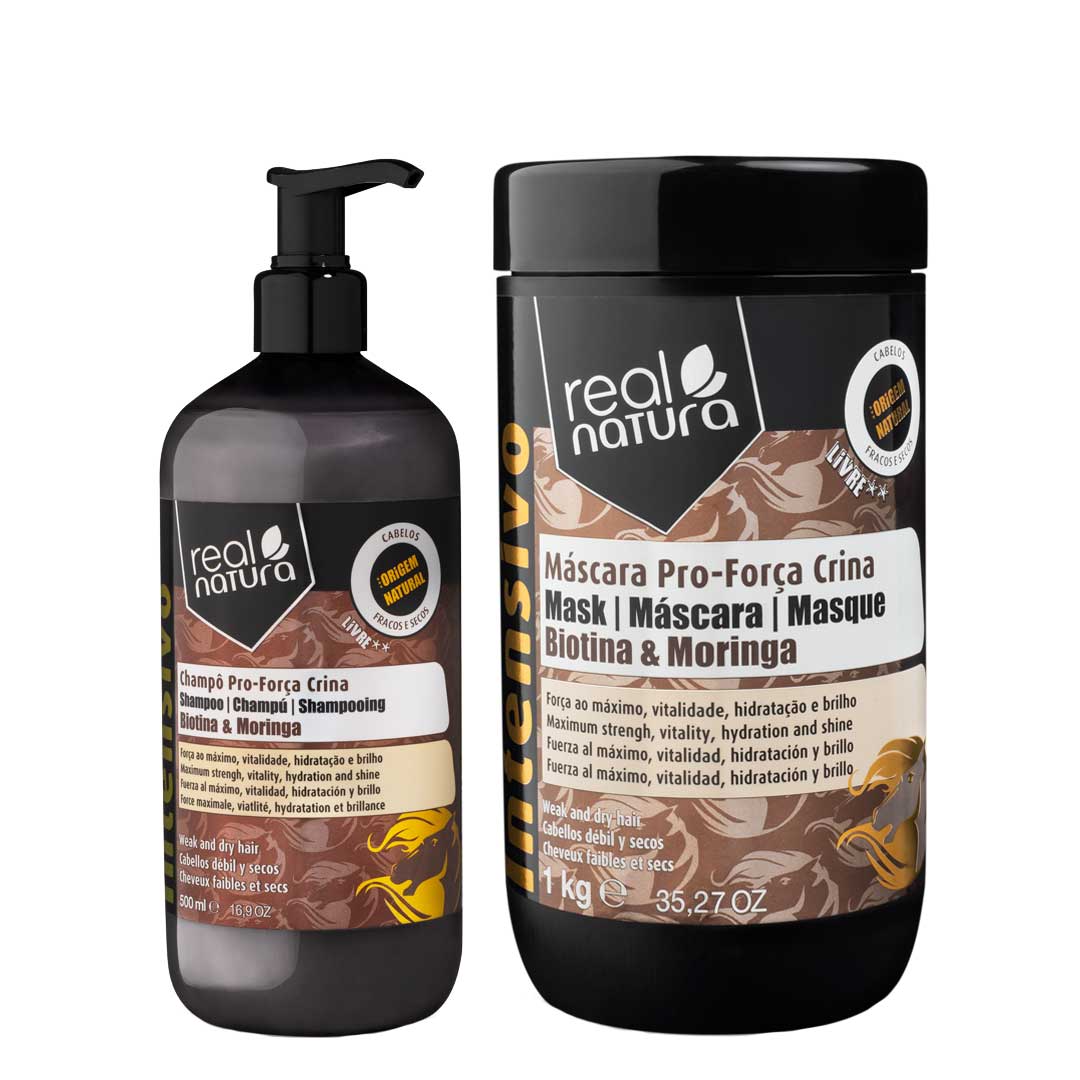 Real Natura Pro-Força Crina pack 1 Real Natura Pro-Força Crina pack 1