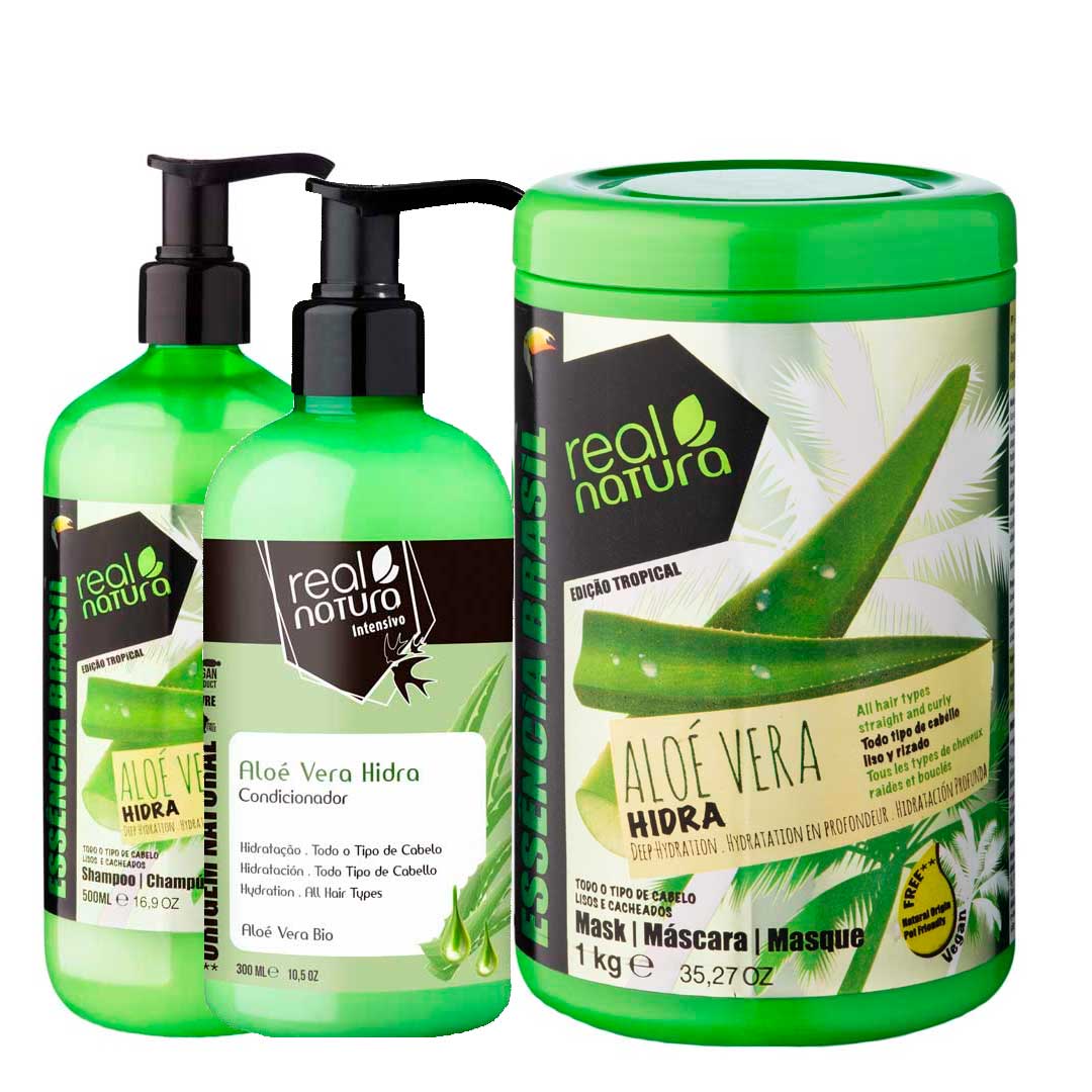 Real Natura Aloé Vera Hidra paquete 1