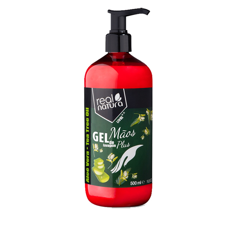 Real Natura Gel de Lavagem Mãos Plus