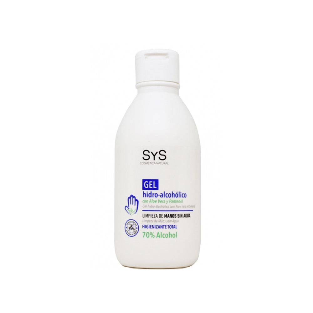 Sys álcool gel hidroalcoólico com aloe vera 70º