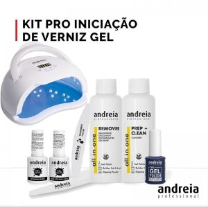 Andreia Kit Pro Iniciação de verniz gel de unhas Ref.11559