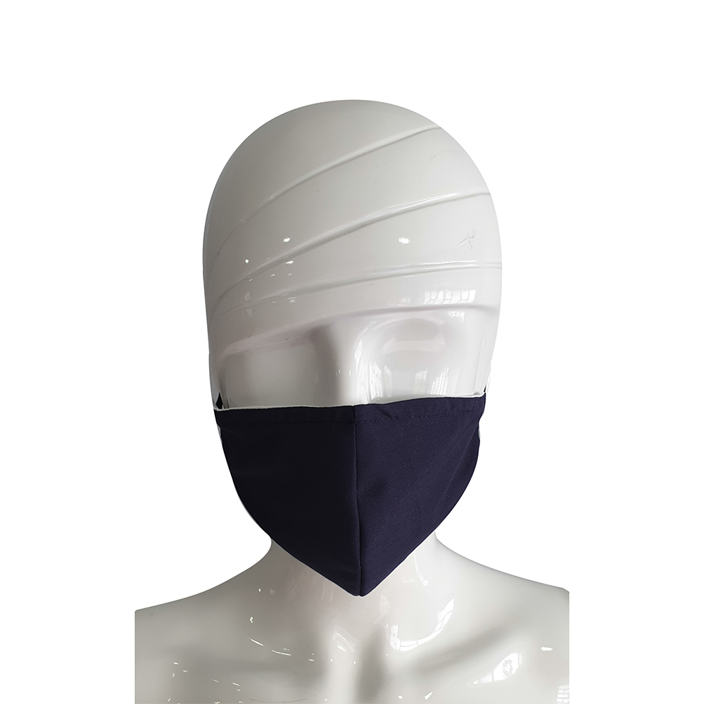 Real Natura máscara proteção lavável uso social - Azul M
