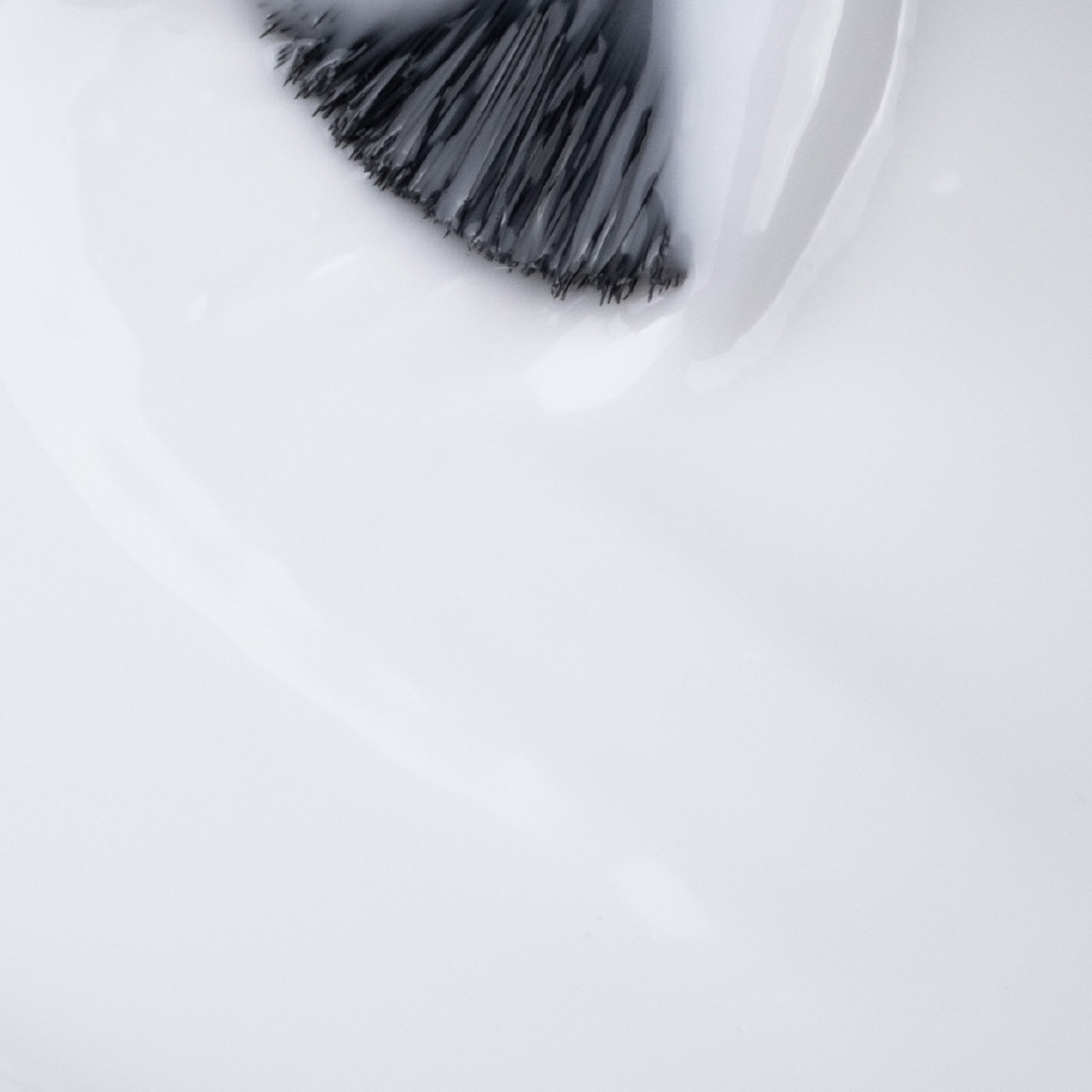 Inocos esmalte fiber gel base branco suave