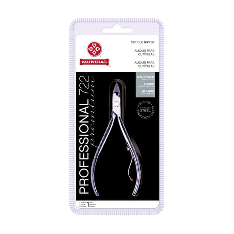 Mundial alicate manicura inox 12cm-9mm 722