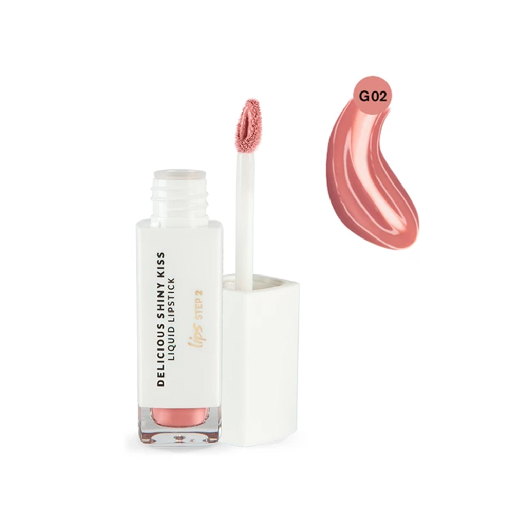 Andreia Makeup Delicious Shinny Kiss - Liquid Lipstick G02