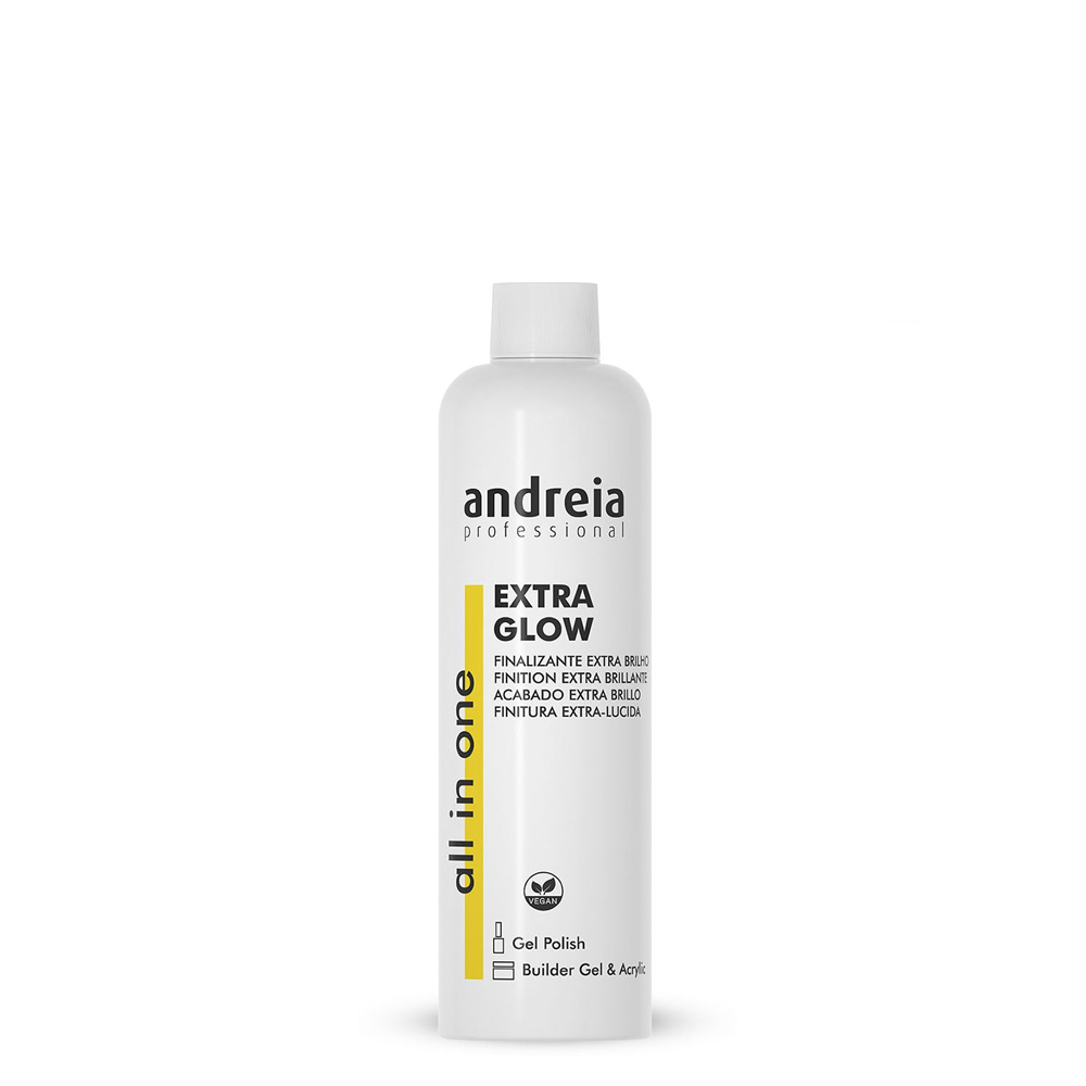 Andreia AllinOne cleaner líquido de limpeza de unhas extra brilho