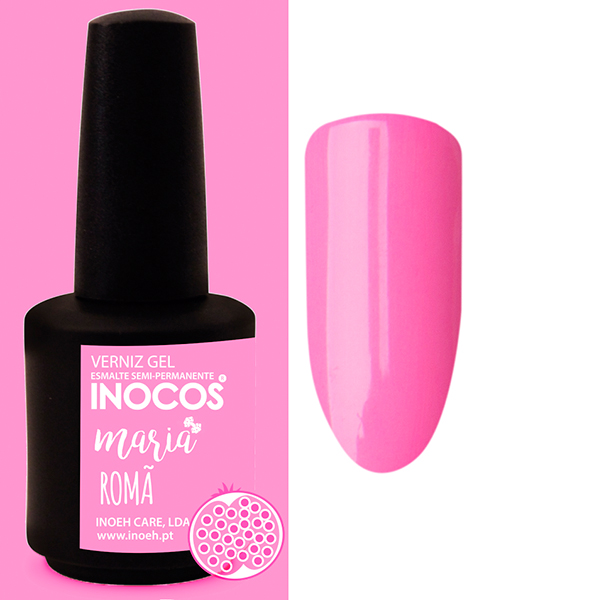 Inocos esmalte gel maria romã