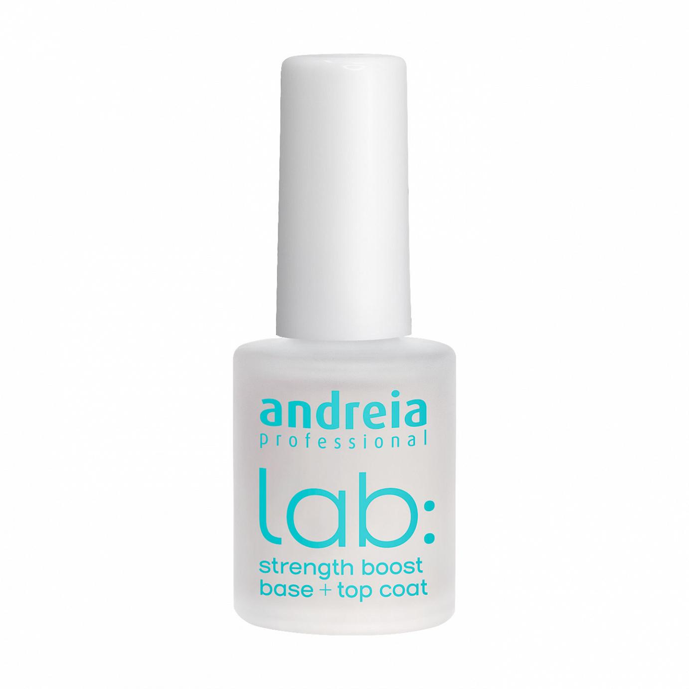 Andreia Lab base y top coat fortificante de uñas