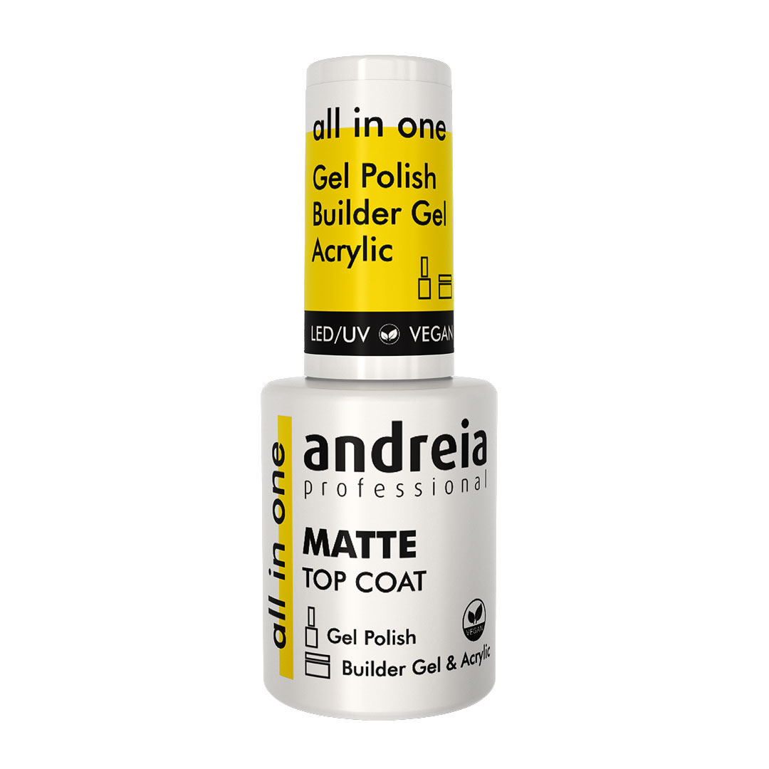 Andreia AllinOne top coat para uñas de gel matte