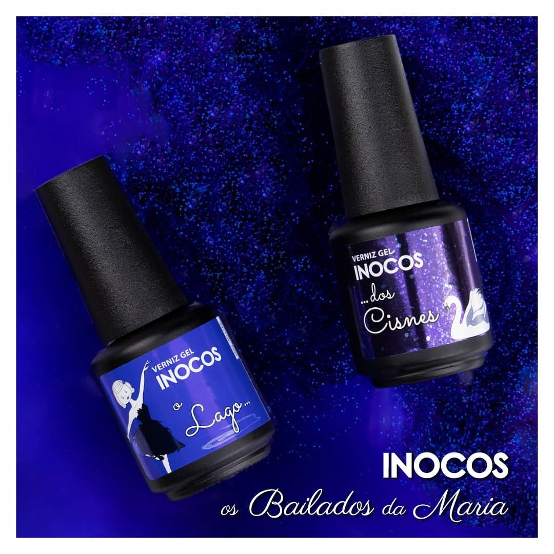 Inocos verniz gel colección Os bailados da Maria - O lago dos Cisnes