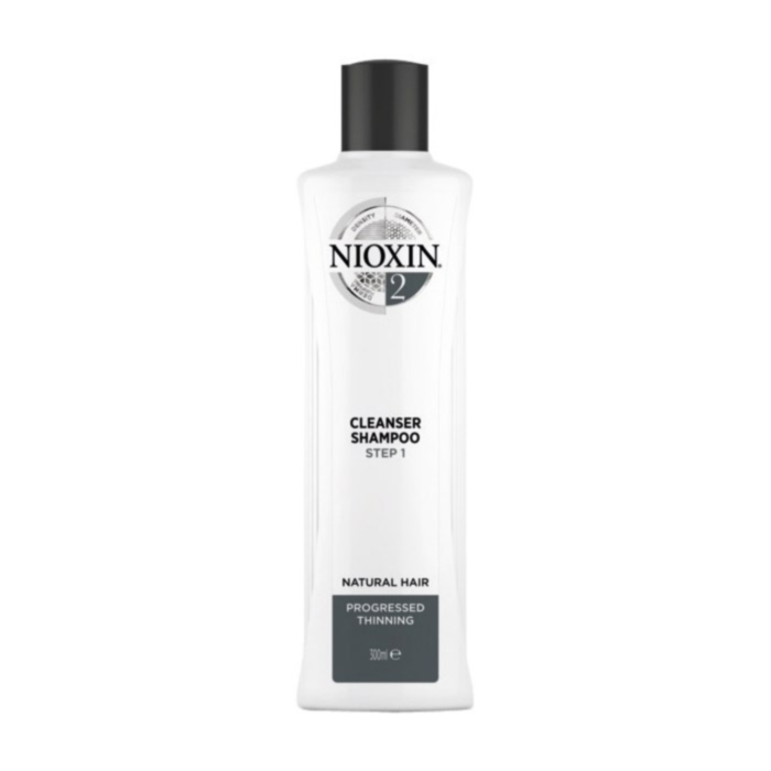 Nioxin champô System 2 - cabelo natural com perda de densidade avançada