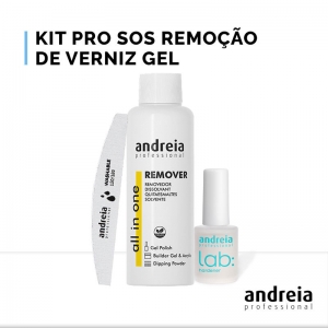 Andreia Kit Pro SOS remoção verniz gel Ref.12403