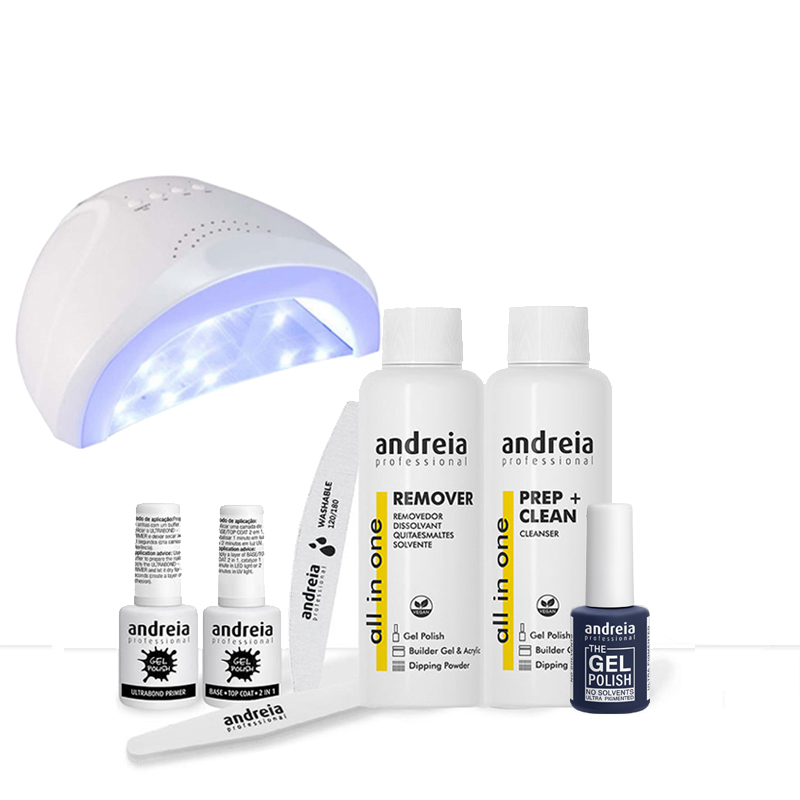 Andreia KitPro iniciação de verniz gel +catalisador de unhas