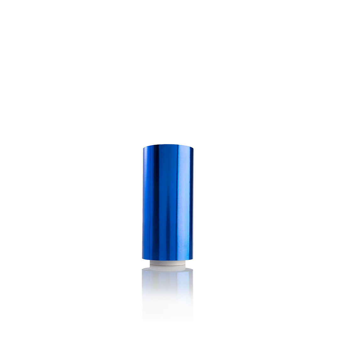 Labor rollo de aluminio 12cm azul
