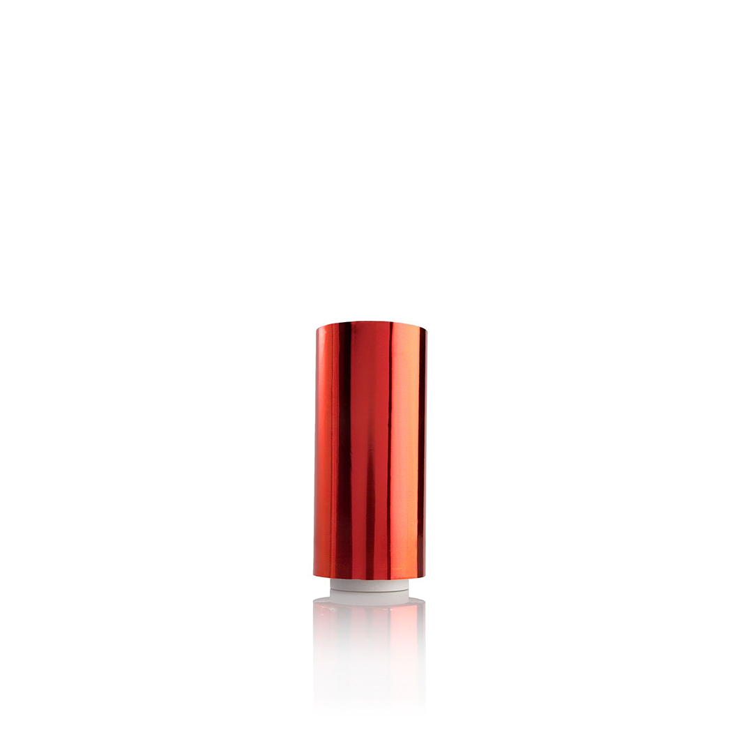 Labor rollo de aluminio 12cm rojo